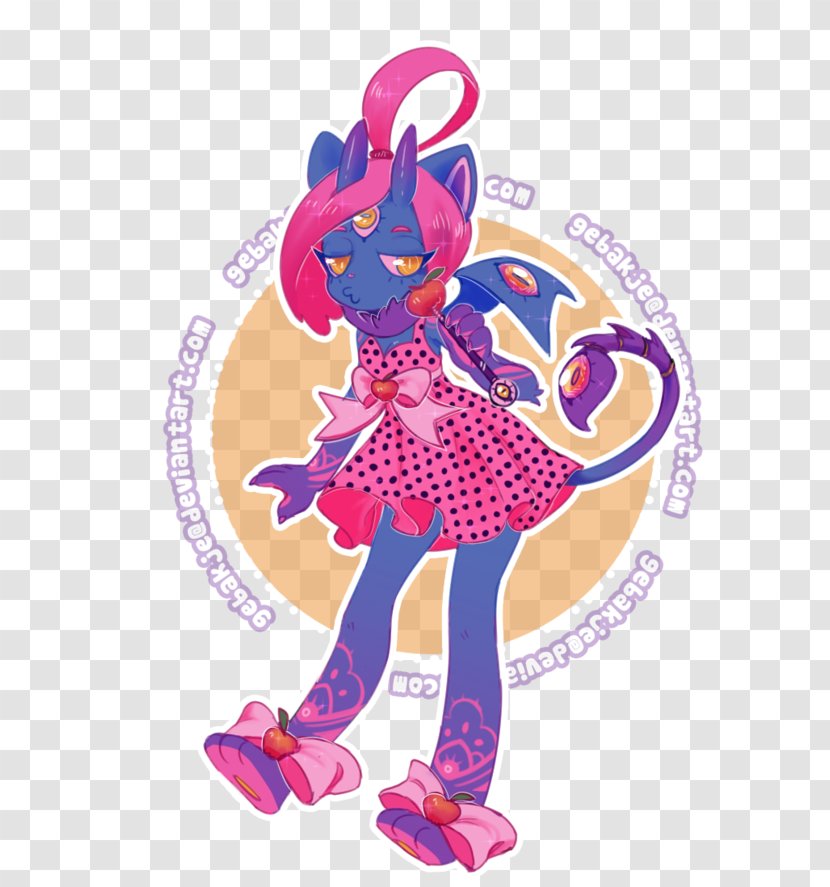 Pink M Costume Design Cartoon Shoe - Gebakje Transparent PNG