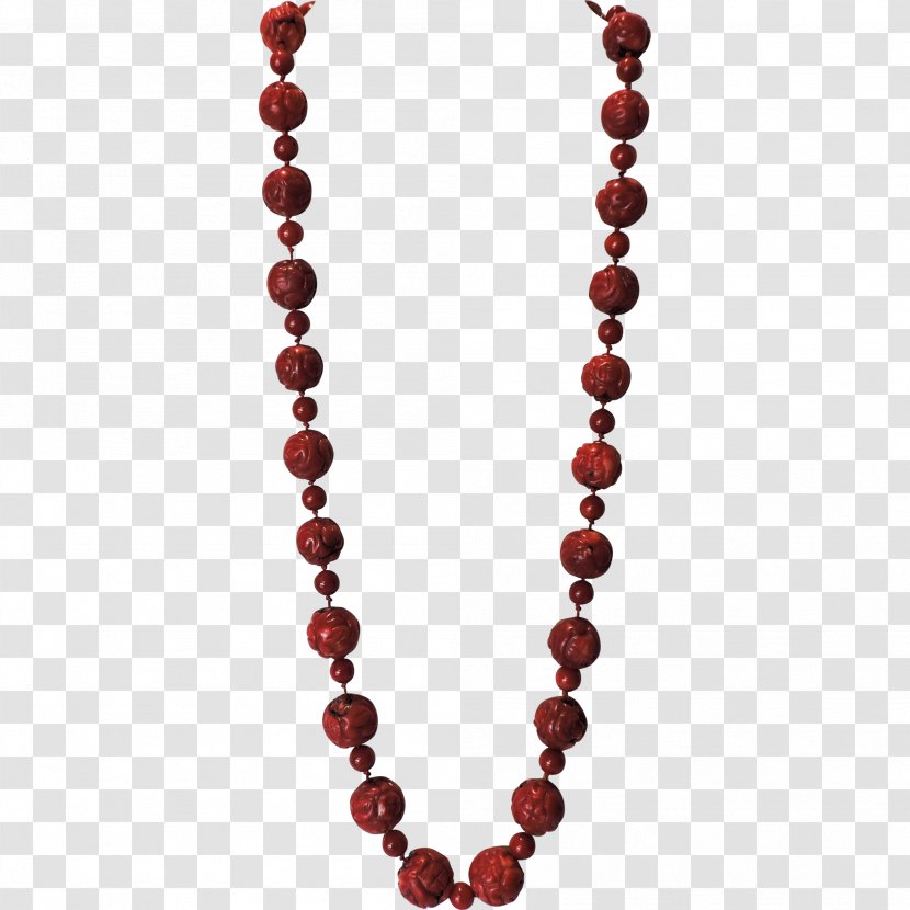 Earring Necklace Jewellery Chain Rudraksha - Clothing Accessories Transparent PNG