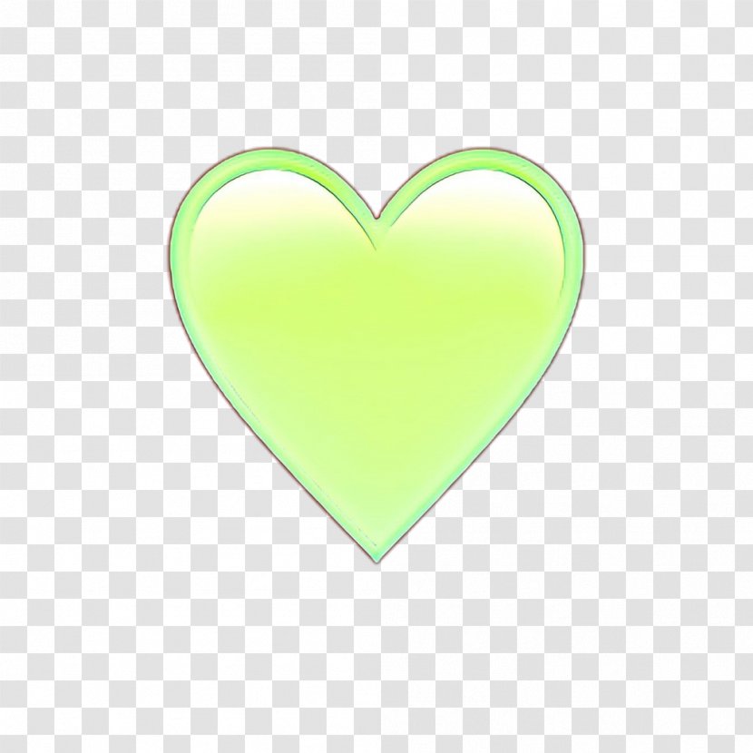 Heart Symbol - Yellow Transparent PNG