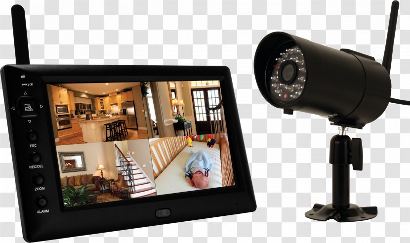 Wireless Security Camera Alarms & Systems First Alert Closed-circuit Television Home - System Transparent PNG