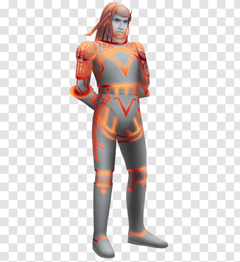 Kingdom Hearts II 3D: Dream Drop Distance 358/2 Days Tron Space Paranoids - Costume Transparent PNG