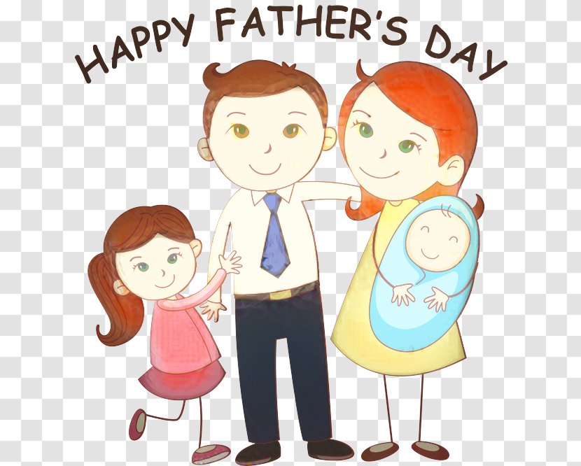 Clip Art Family Child Father's Day - Fathers Transparent PNG