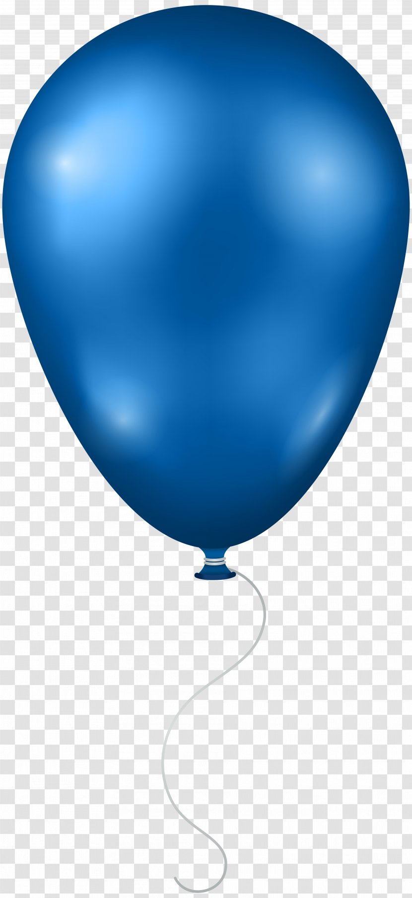 Blue Sky Balloon Sphere - Cobalt - Transparent Clip Art Image Transparent PNG
