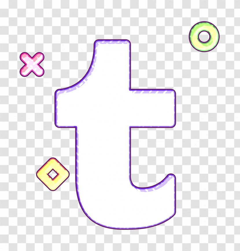 Brand Icon Logo Network - Tumblr - Number Symbol Transparent PNG