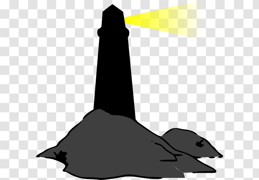 Lighthouse Phare De Nice Silhouette Clip Art - Duck Transparent PNG