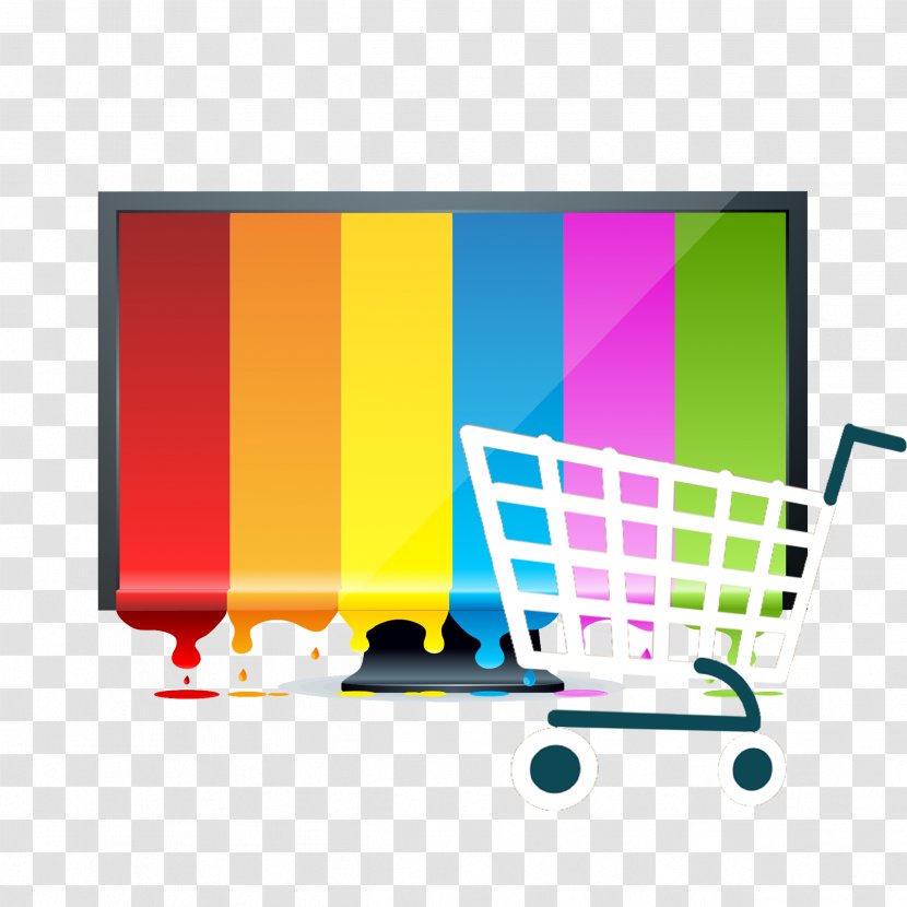 Computer Monitor Download - Brand - TV Shopping Transparent PNG