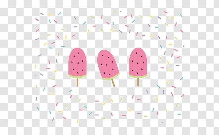 Laptop Desktop Computer Environment Wallpaper - Cartoon Ice Cream Printing Transparent PNG