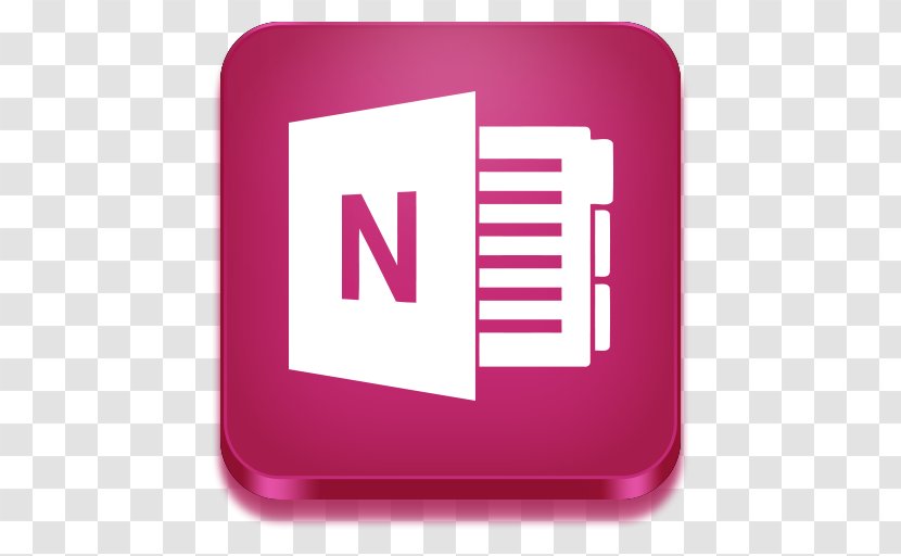 Microsoft OneNote Office 2013 Application Software - Dynamics Crm - Onenote Icon Transparent PNG