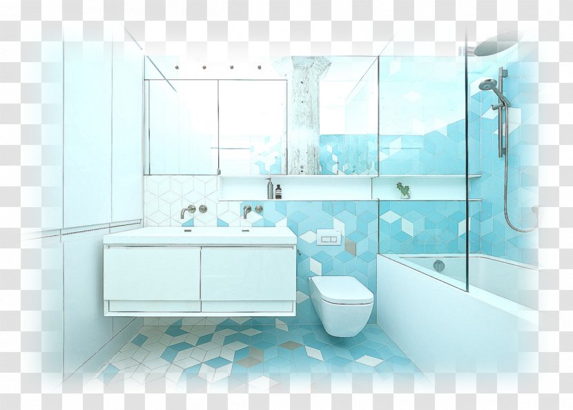 Tile Ceramic Flooring Bathroom - Tap - Shower Transparent PNG