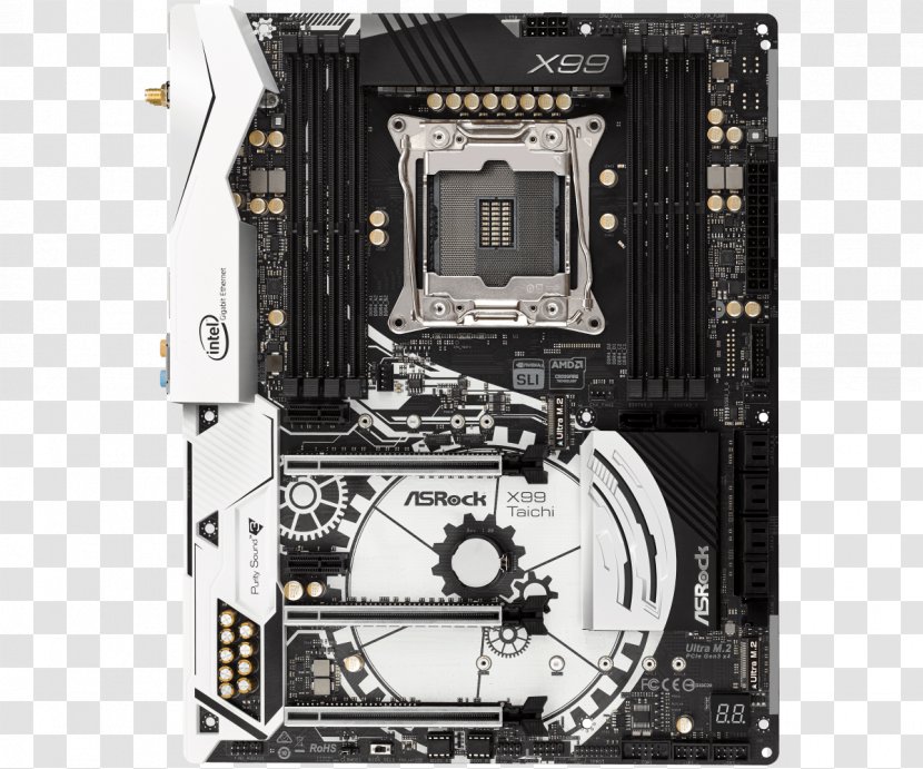 Motherboard X99 Taichi Intel LGA 2011 - Chipset Transparent PNG