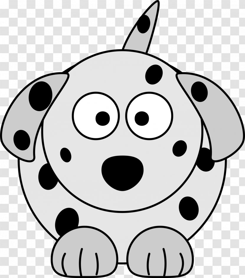 Dalmatian Dog Puppy Cuteness Boo Clip Art - Snout - Cat Head Transparent PNG