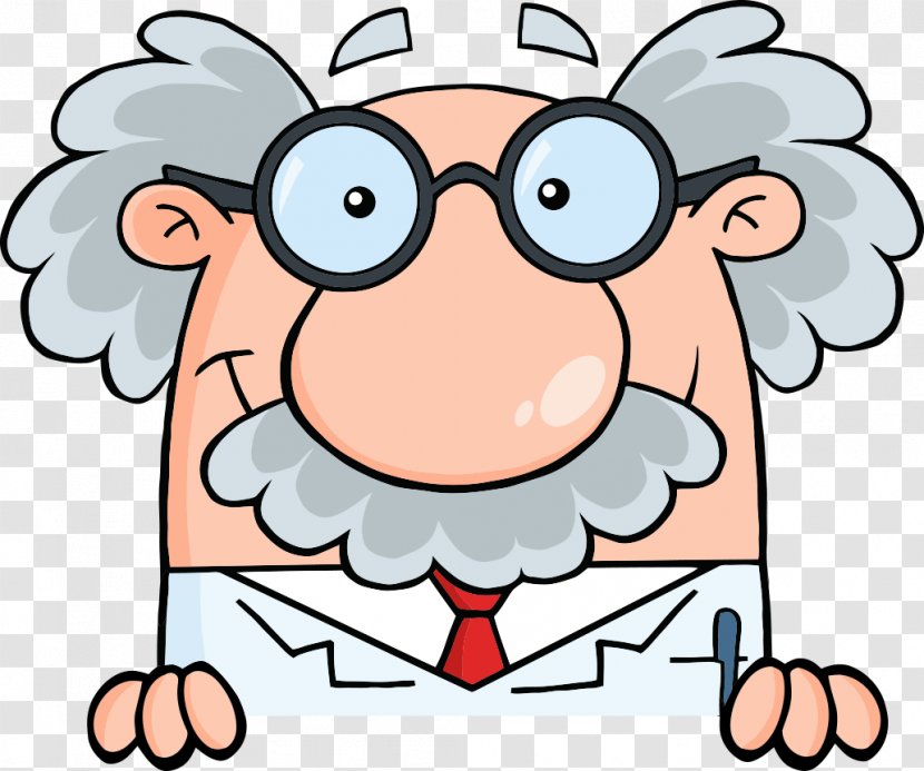 Scientist Drawing Clip Art - Cartoon Transparent PNG