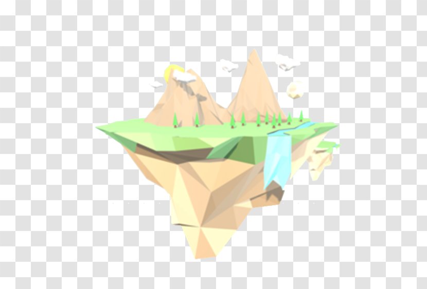 Sky Cloud Google Images - Origami - Castle In The Transparent PNG