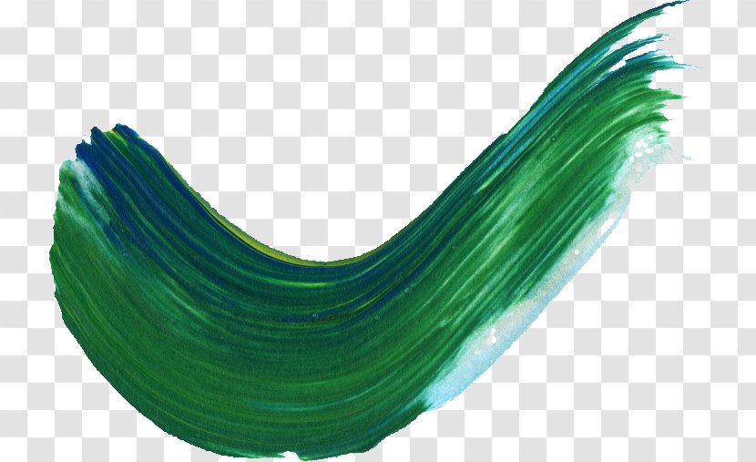 Plastic Paintbrush - Teal - Painbrush Transparent PNG