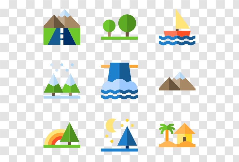 Graphic Design Clip Art - Cone - Mountains Vector Transparent PNG