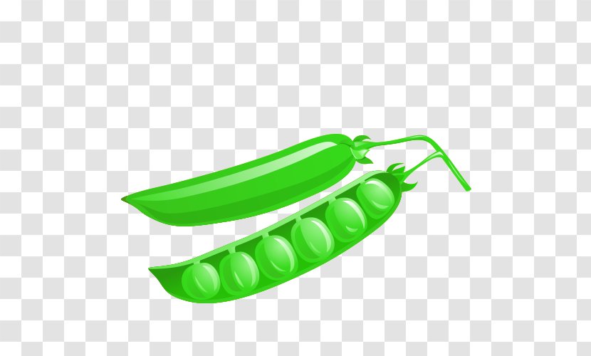 Pea Vegetable - Green - Cartoon Peas Transparent PNG