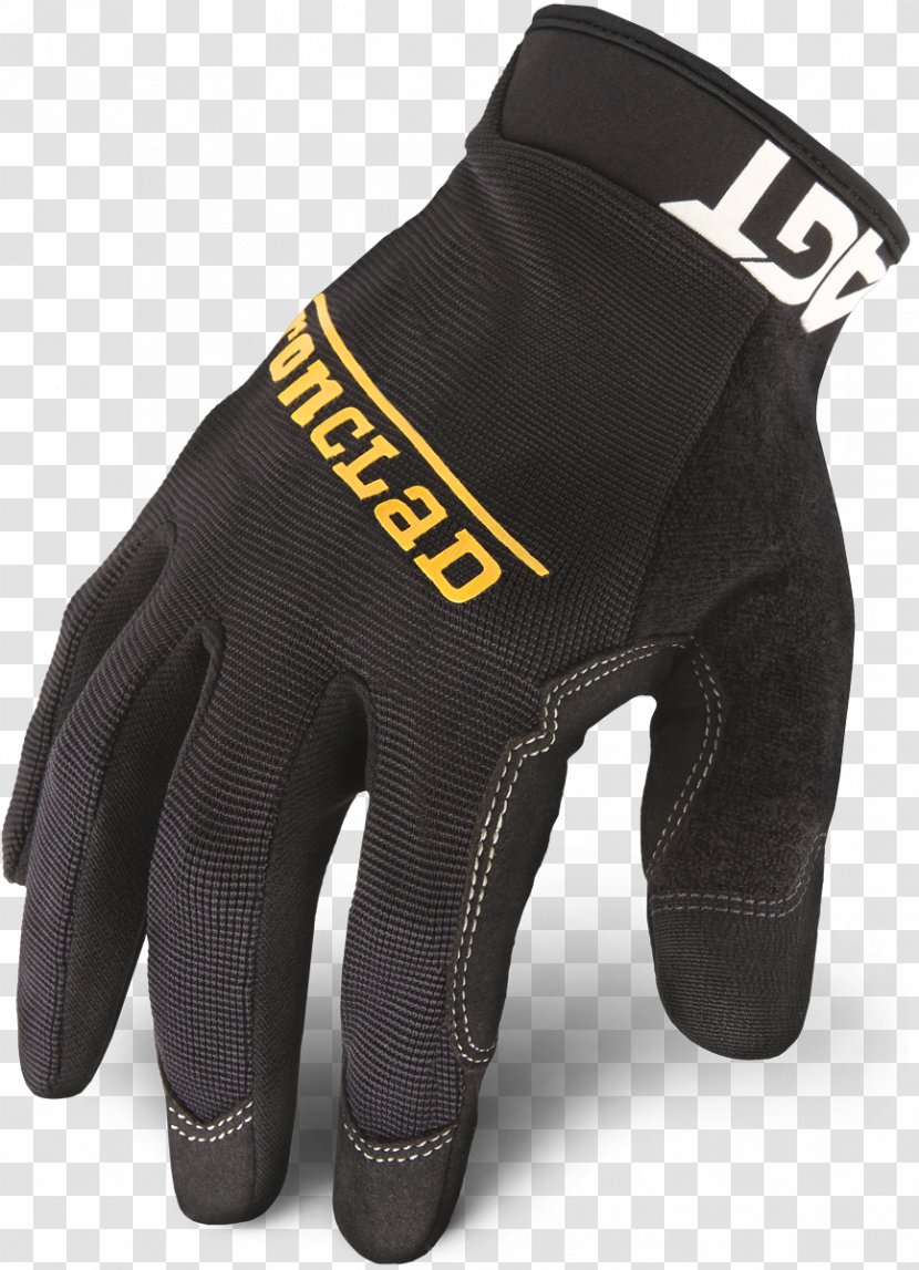 Glove Personal Protective Equipment Ironclad Performance Wear Clothing Sizes - Bicycle - Gloves Transparent PNG