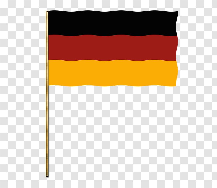 Yellow Flag Angle Pattern - Rectangle - German Transparent PNG
