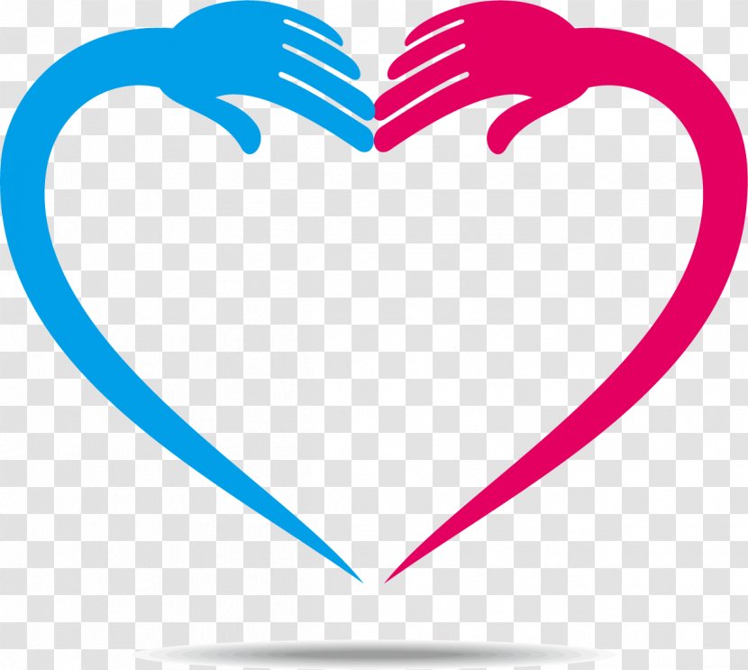 Clip Art - Heart - Creative Gesture Transparent PNG