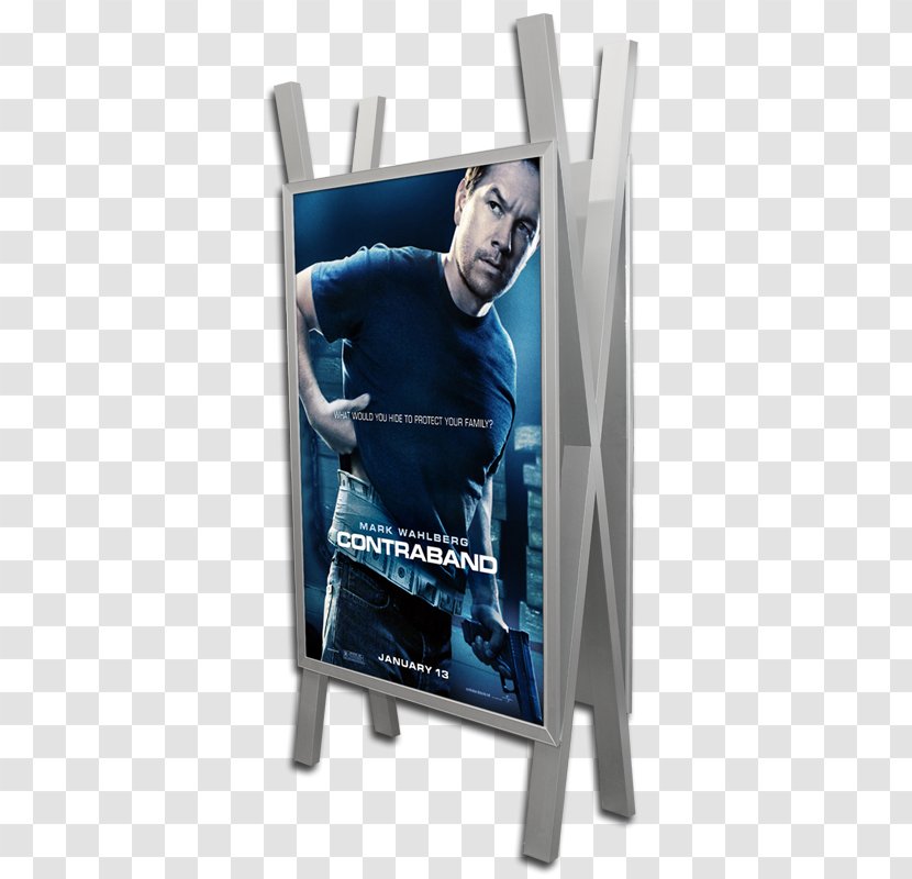 Poster Display Stand Advertising Picture Frames - Double Twelve Posters Shading Material Transparent PNG