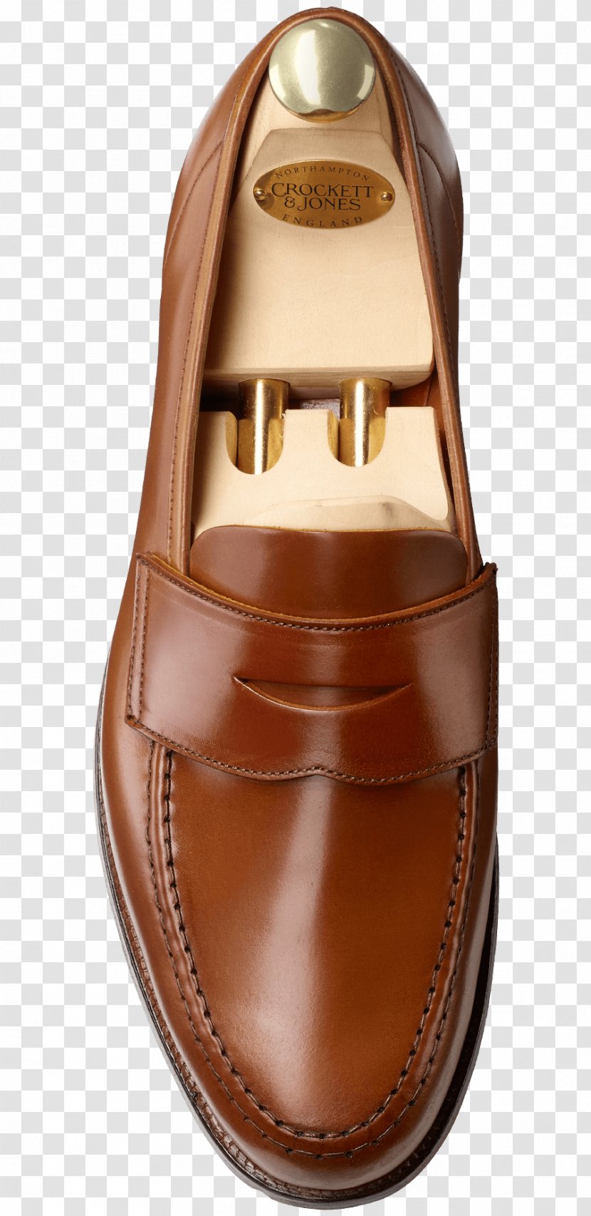 Slip-on Shoe Leather Shell Cordovan Crockett & Jones - Strap - Goodyear Welt Transparent PNG