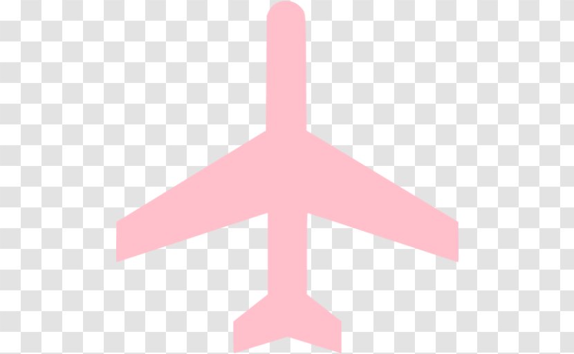 Airplane Line Pink M Angle Transparent PNG