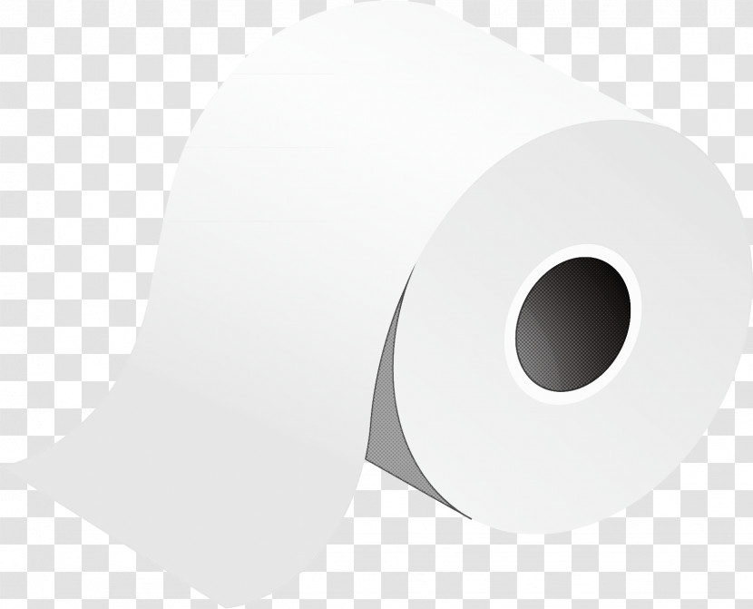 White Toilet Paper Paper Paper Product Label Transparent PNG