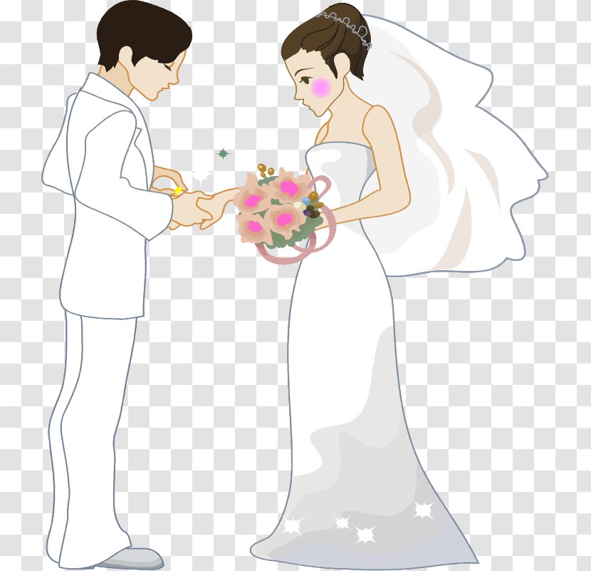 Wedding Ring Illustration - Silhouette Transparent PNG
