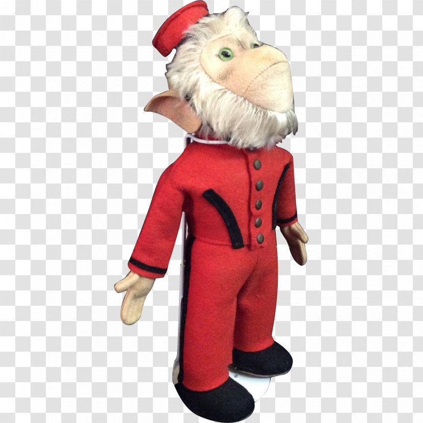 Santa Claus Christmas Ornament Mascot Figurine Stuffed Animals & Cuddly Toys - Fictional Character Transparent PNG