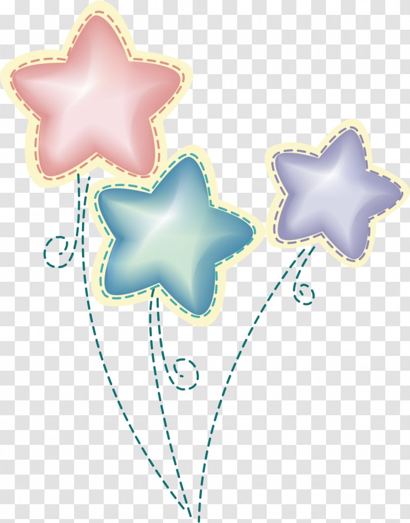 Birthday Cake Gift Greeting Card - Party - Star Transparent PNG
