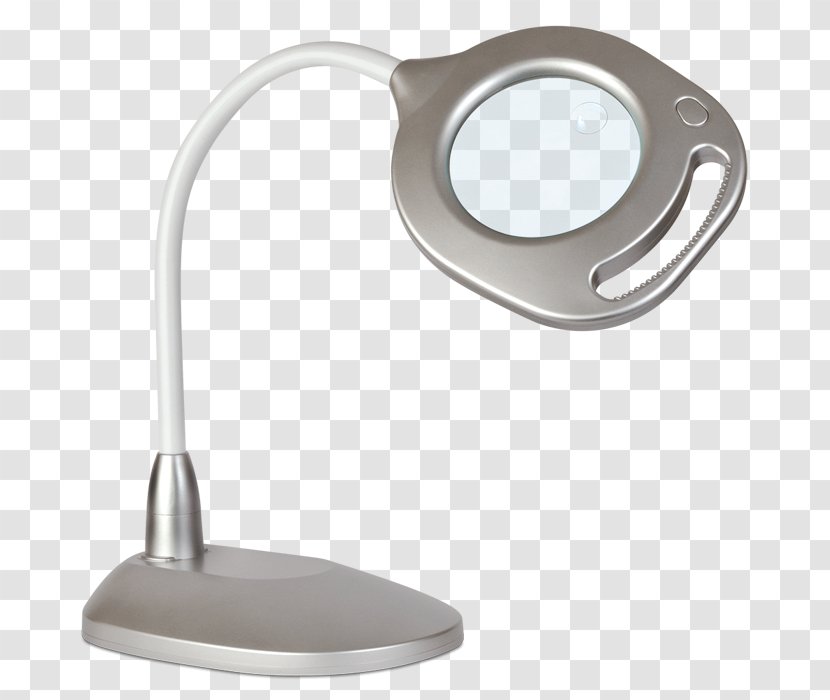 Light-emitting Diode Ott Lite LED Lamp Table - Magnifying Glass - Light Transparent PNG
