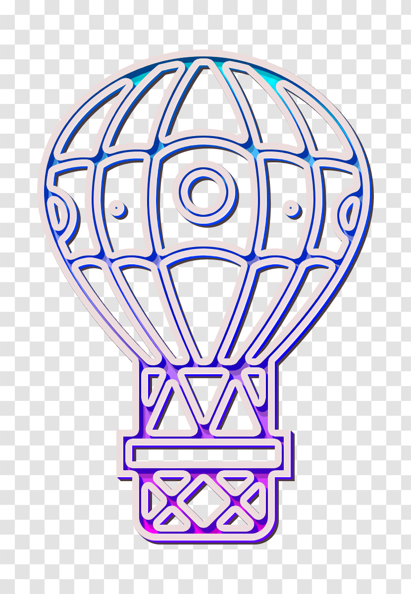 Circus Icon Hot Air Balloon Icon Transparent PNG
