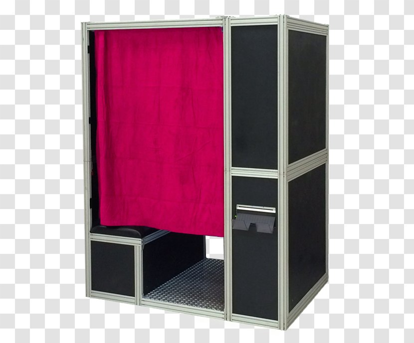 Curtain Red Blue Black Armoires & Wardrobes - Photo Booth - Photobooth Transparent PNG