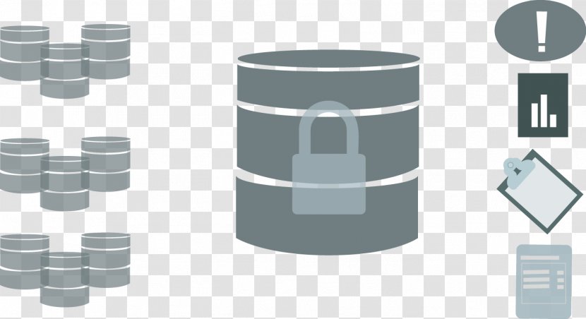 Product Design Brand Cylinder - Database Firewall Transparent PNG