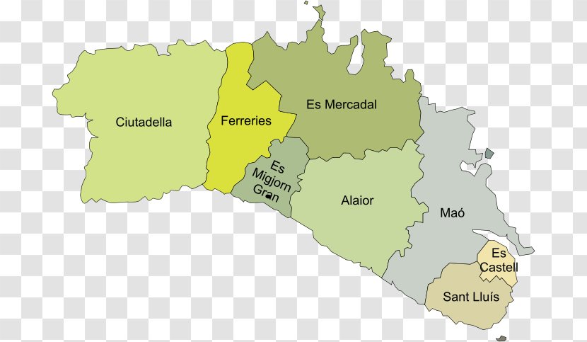 Ciutadella De Menorca Es Mercadal Mallorca El Toro Alaior - Gymnesian Islands - Archipelago Transparent PNG