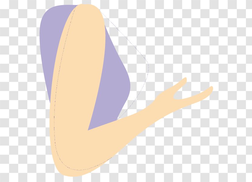 Arm Thumb Human Body - Cartoon - Vector Woman Transparent PNG