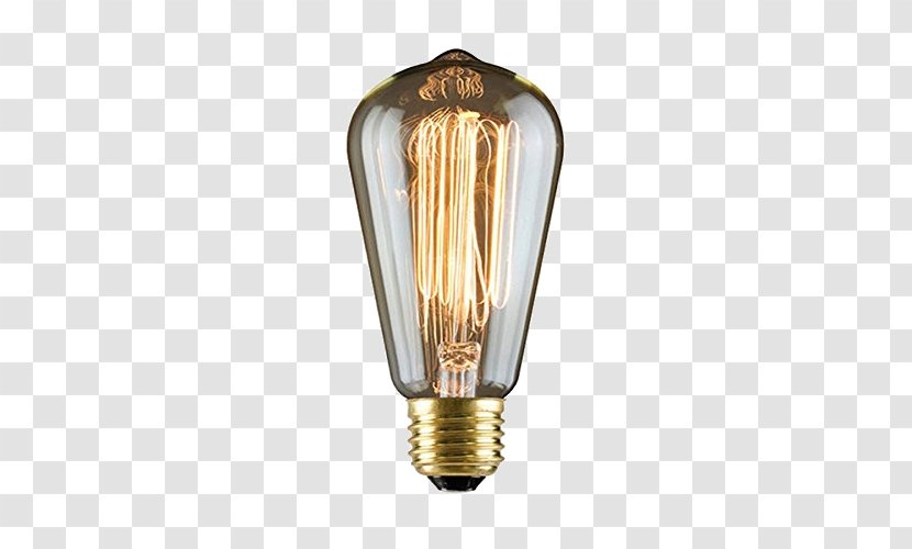 Incandescent Light Bulb Electrical Filament Edison Lamp - Fixture - Cool Transparent PNG