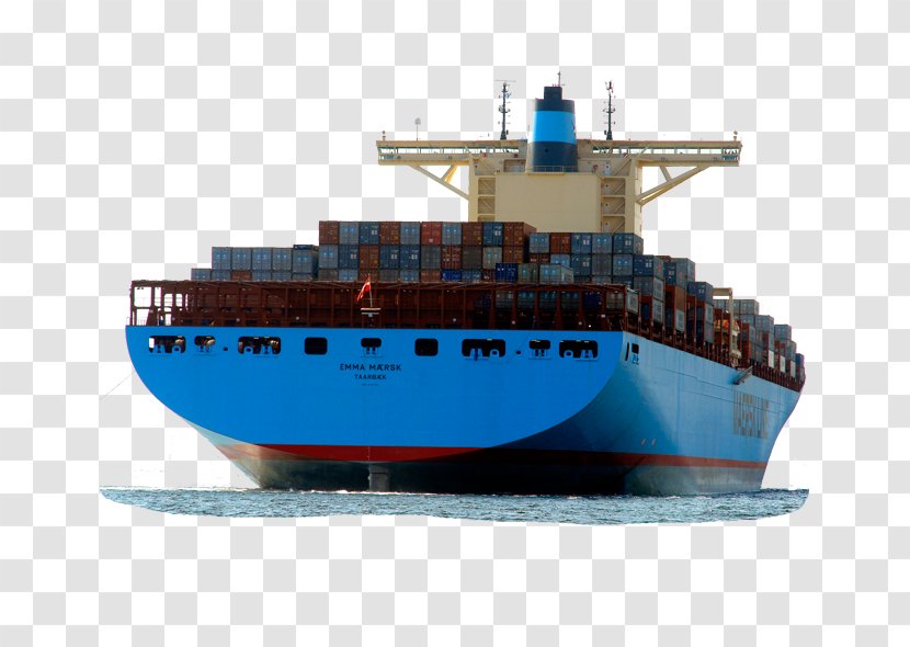 Emma Mærsk Dengiz Transporti Cargo Ship - Container - Air Freight Transparent PNG