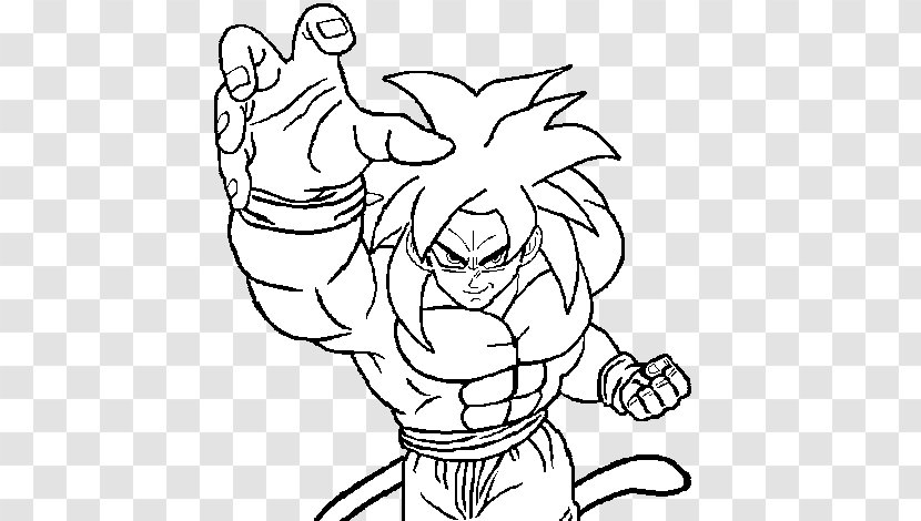 Goku Vegeta Gohan Dragon Ball Online Super Saiyan - Cartoon Transparent PNG