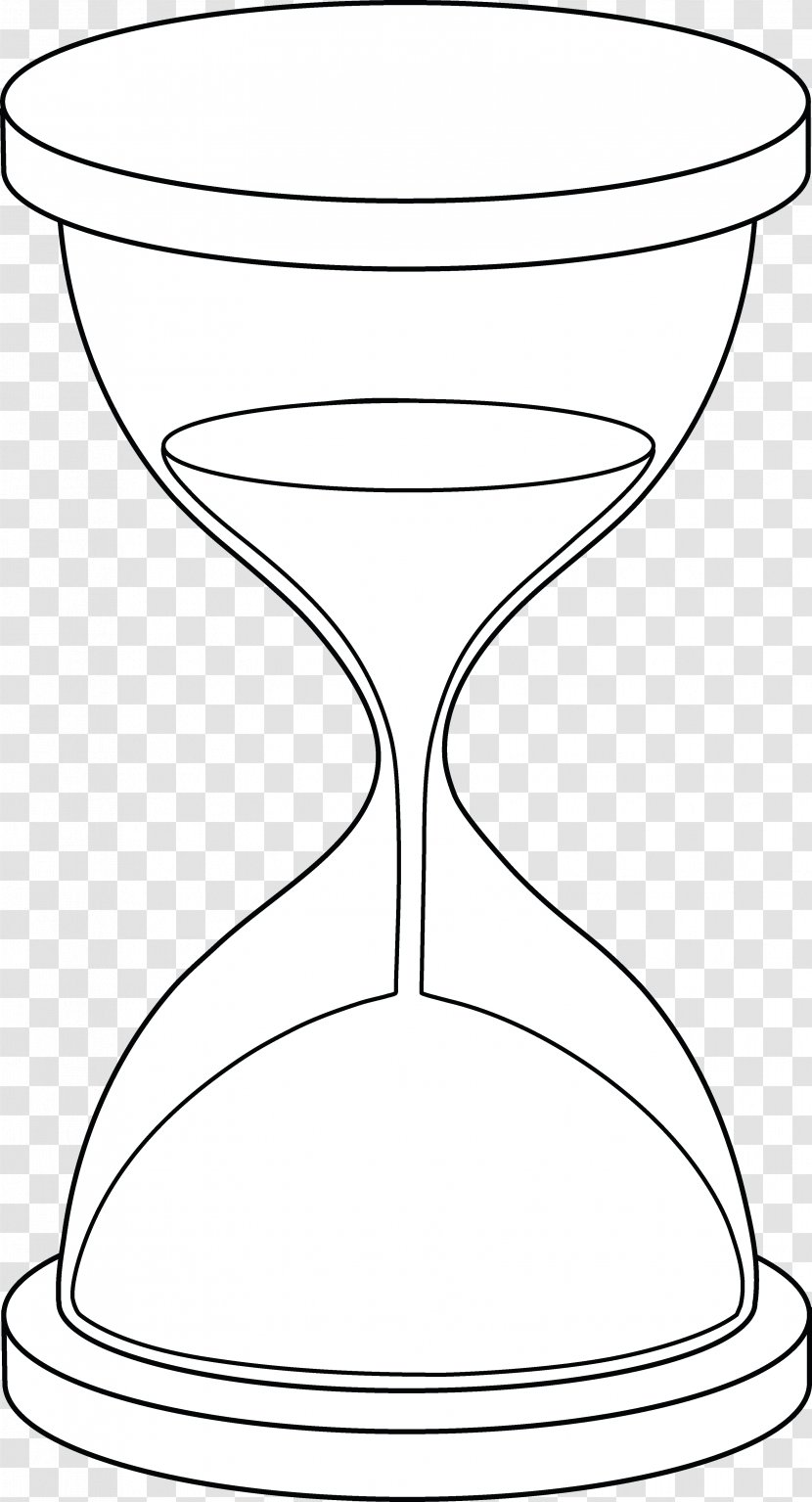 Hourglass Coloring Book Drawing Clip Art - Serveware - Hour Glass Transparent PNG