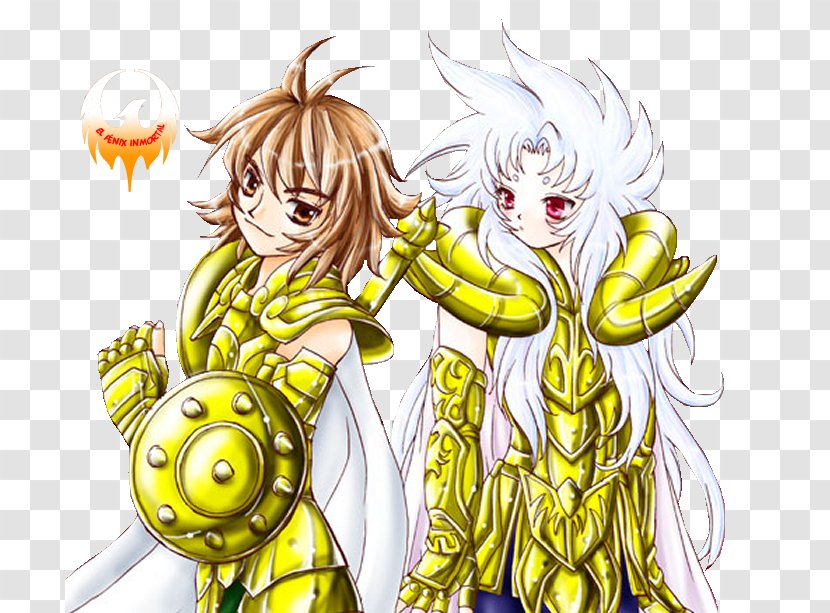 Athena Saint Seiya: Knights Of The Zodiac Cavalieri D'oro Shaka Armature - Silhouette - Fenix Vetor Transparent PNG