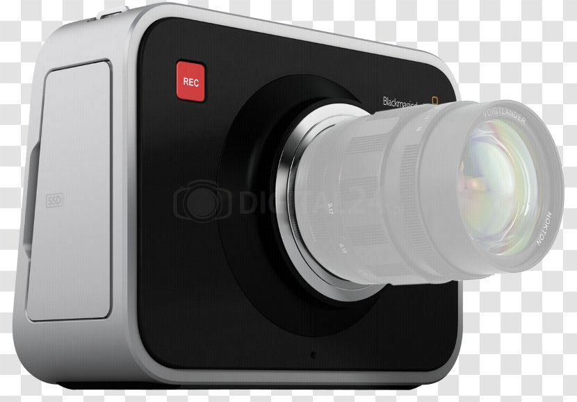 Camera Lens Canon EF Mount Blackmagic URSA Design Cinema Transparent PNG
