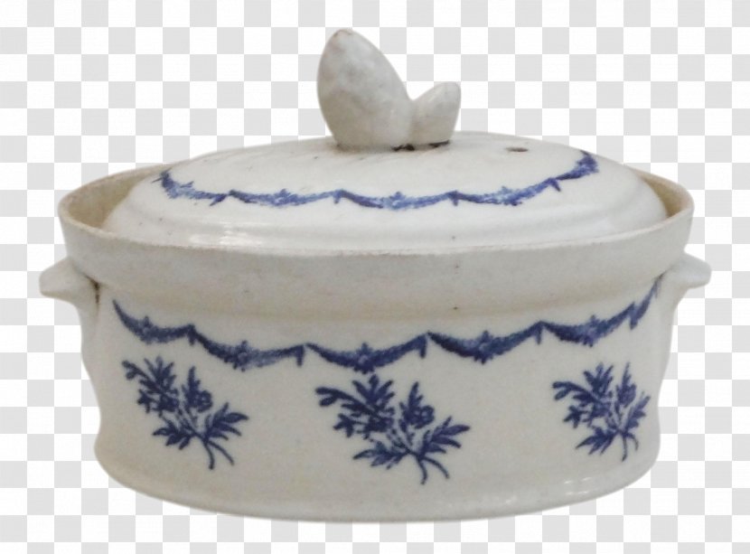 Tureen Ceramic Blue And White Pottery Bowl Faience - Serveware - The Porcelain Transparent PNG