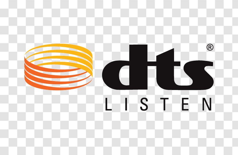 DTS Surround Sound Logo Soundbar - Text - Blu-ray Transparent PNG