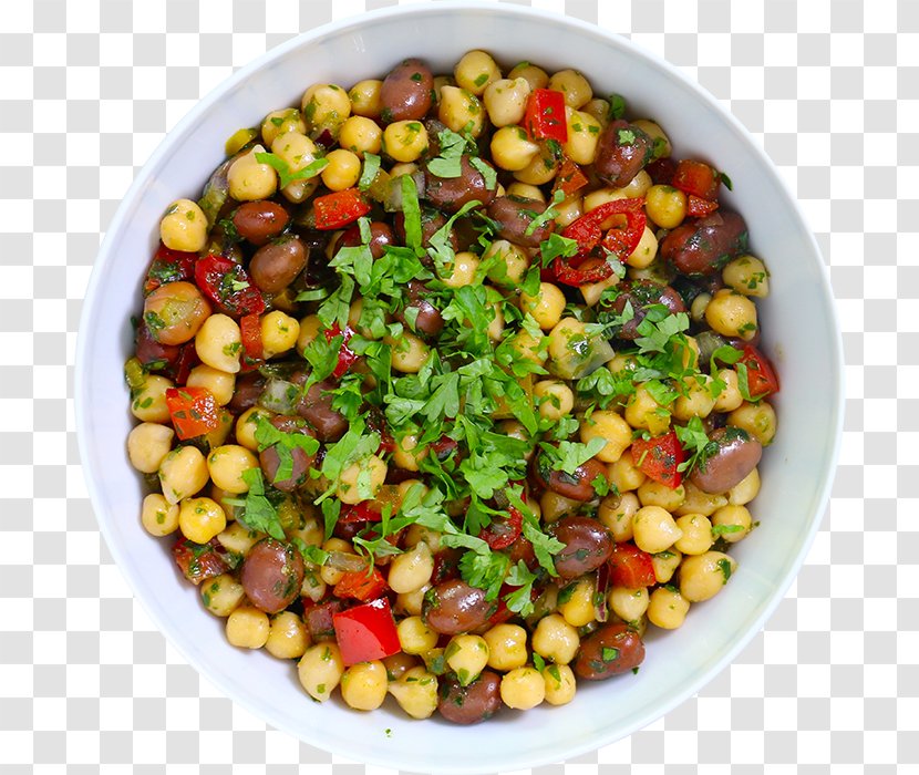 Chickpea Vegetarian Cuisine Food Recipe Taste - Vegetable - Salats Transparent PNG