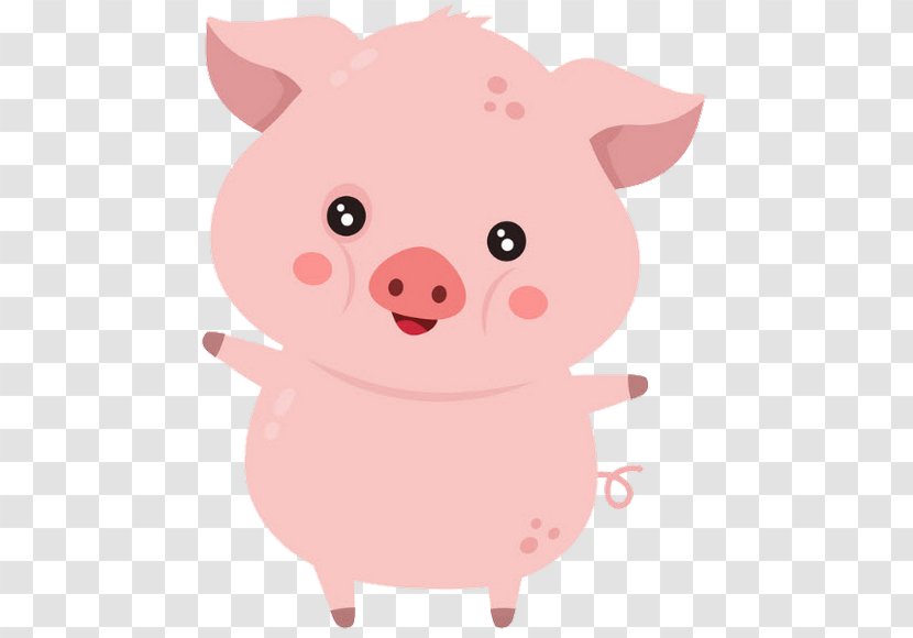 Pig Cartoon - Animation Livestock Transparent PNG