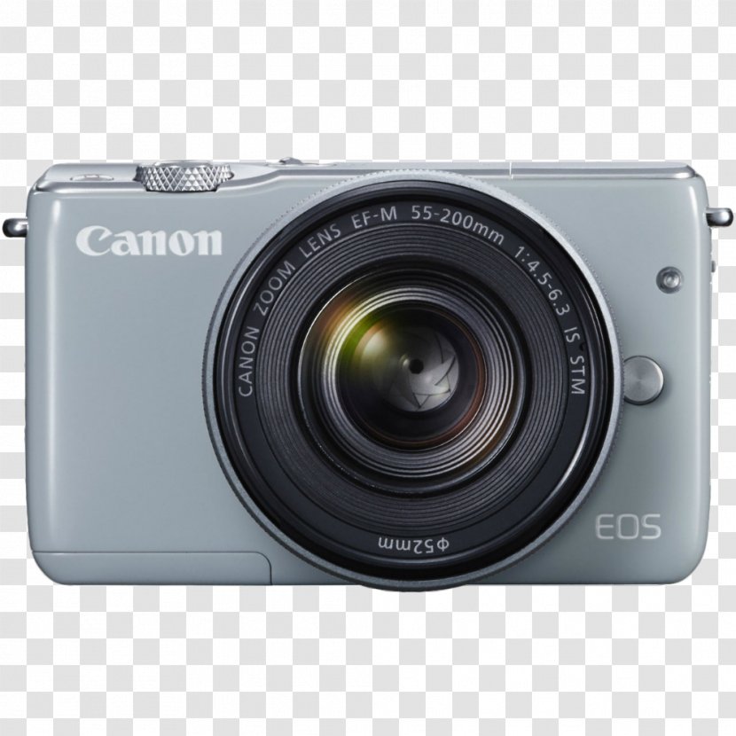Canon EOS M100 EF Lens Mount Mirrorless Interchangeable-lens Camera - Eos - Cameras Optics Transparent PNG