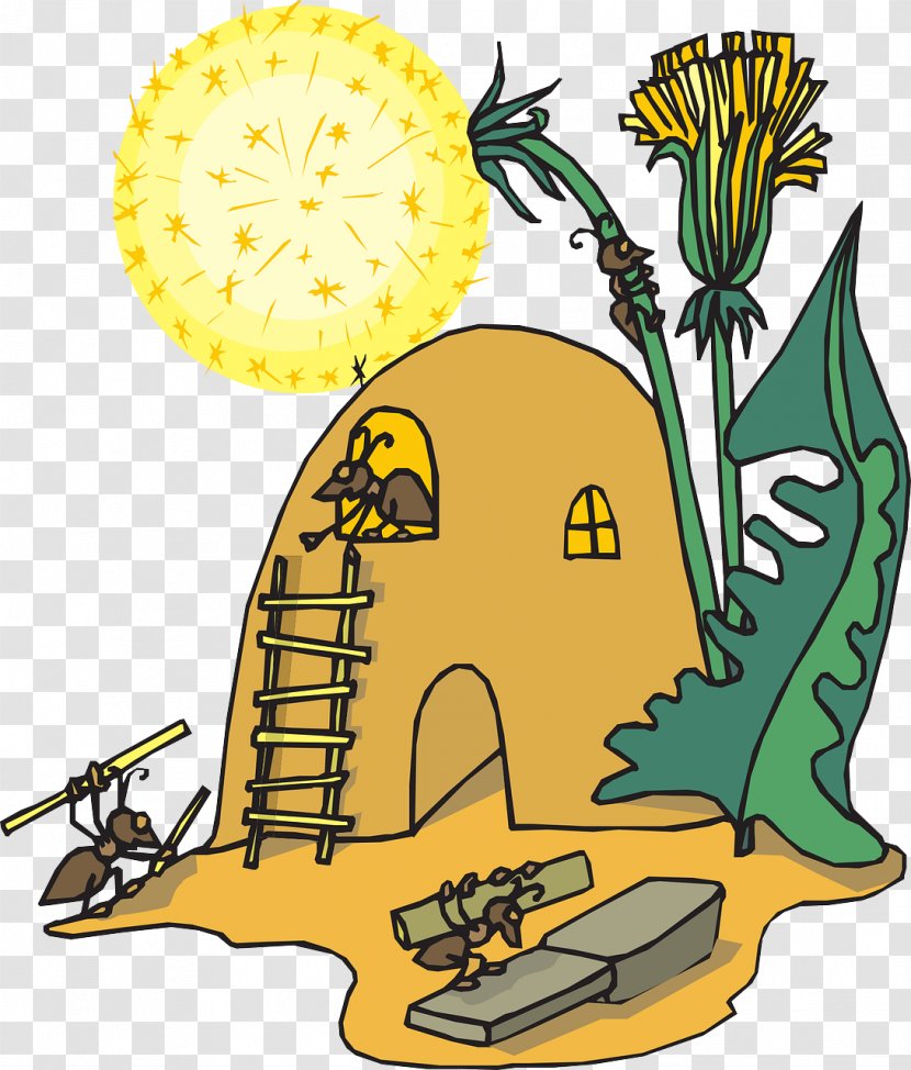 Ant Colony Home Insect Clip Art - Organism - Ants House Transparent PNG