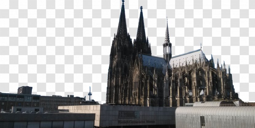 Facade Place Of Worship - Building - Cologne Cathedral Vision Transparent PNG