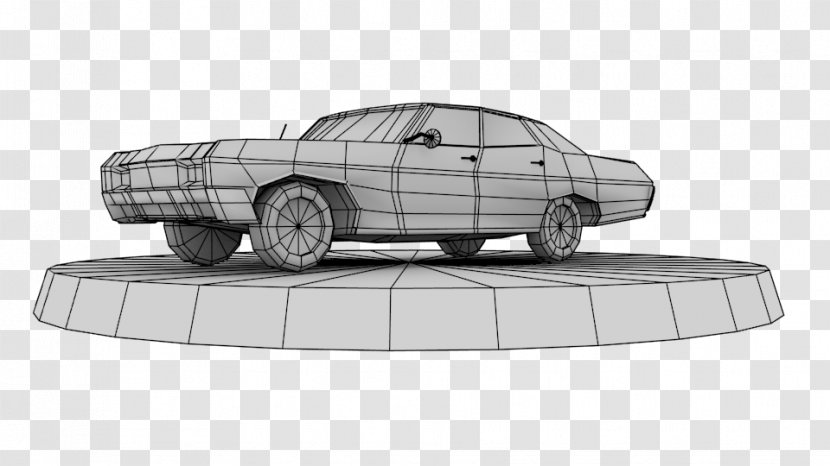 Mid-size Car Model Compact Automotive Design - Handpainted Vehicle Transparent PNG